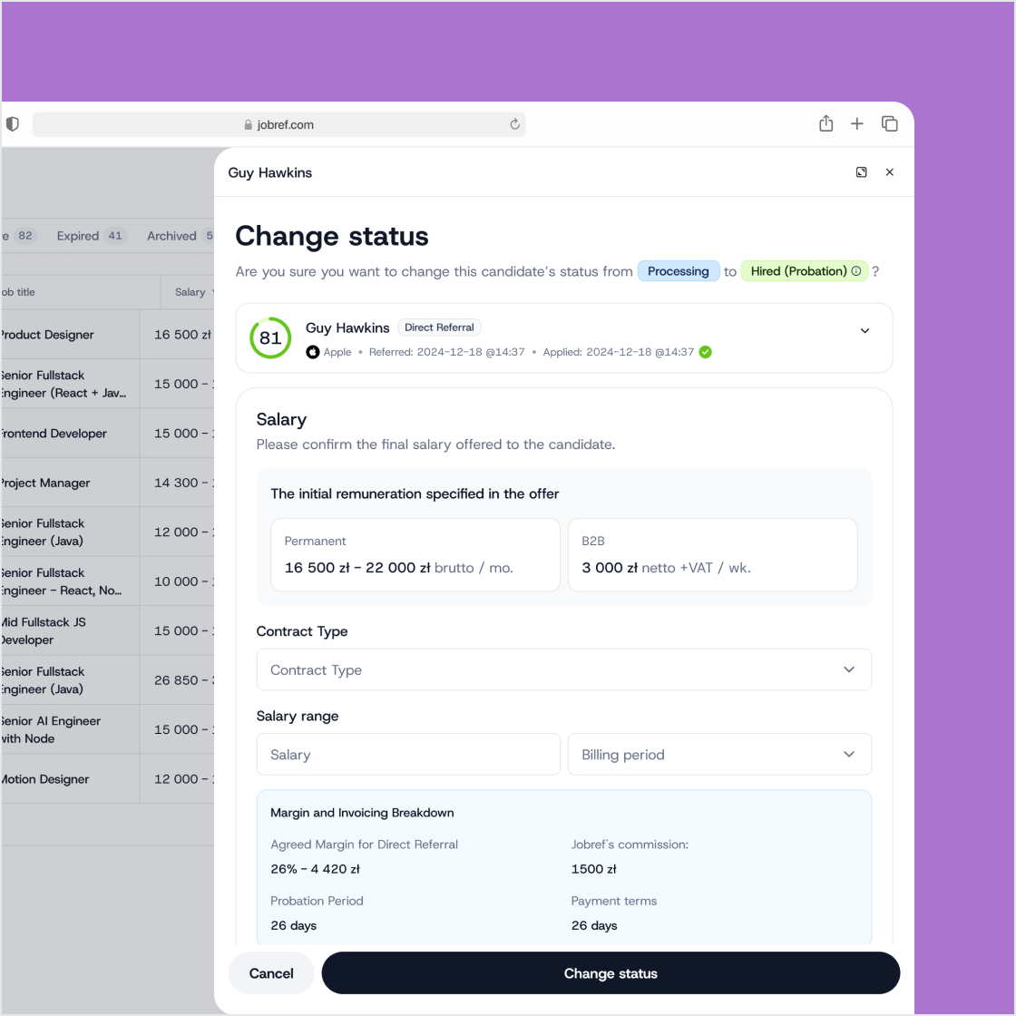Hire & Pay After Success
